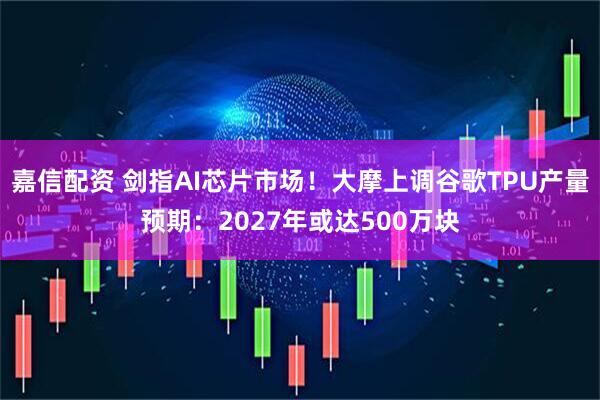 嘉信配资 剑指AI芯片市场！大摩上调谷歌TPU产量预期：2027年或达500万块